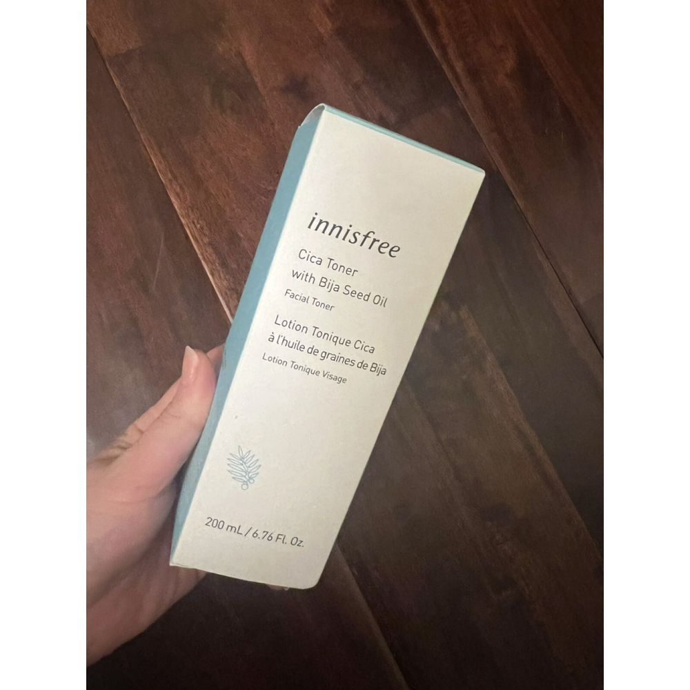 INNISFREE Cica Toner With Bija Seed Oil Facial Toner 6.67 oz / 200 mL Exp 12/26